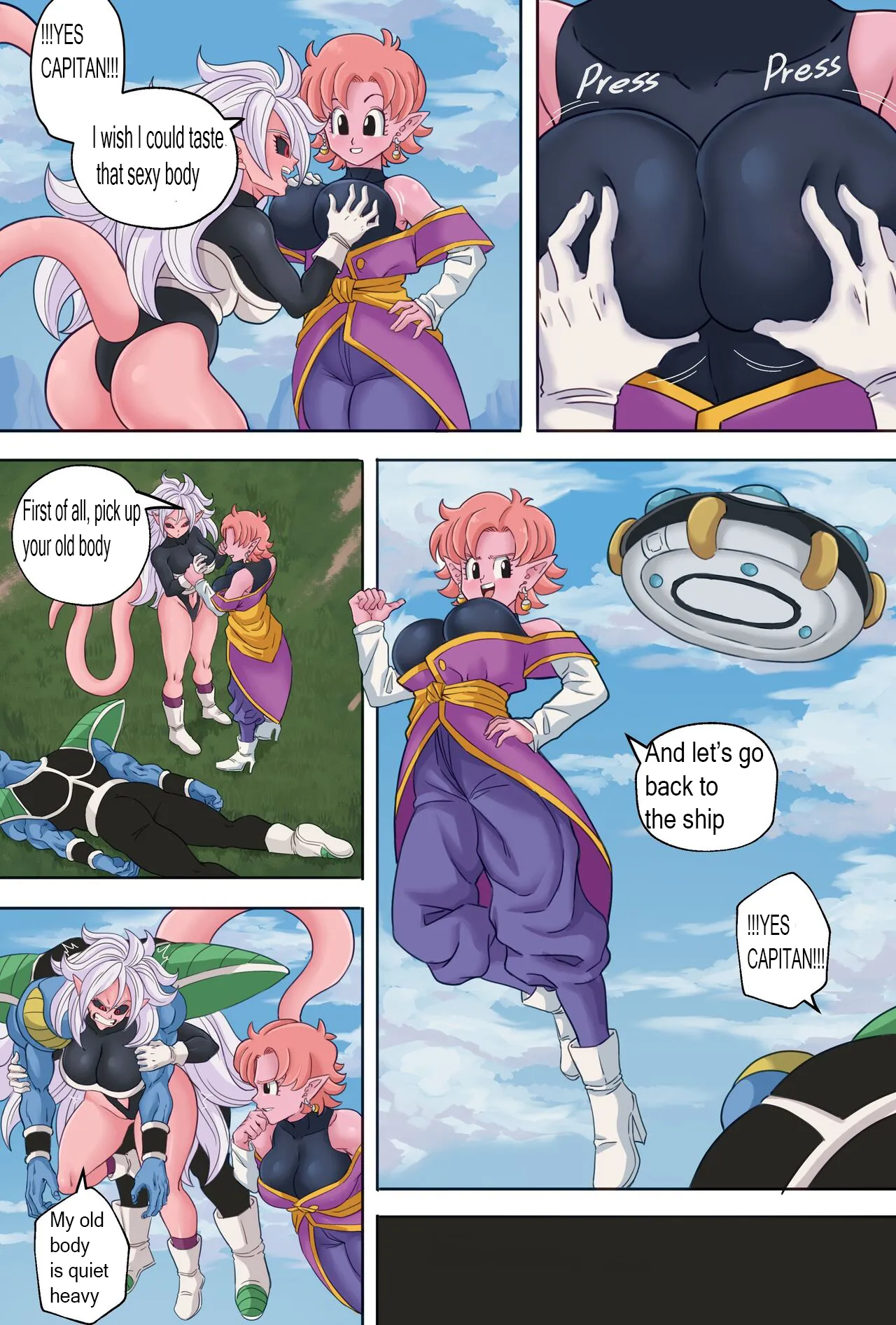 The Ginyu Saga! 7 porn comic picture 5