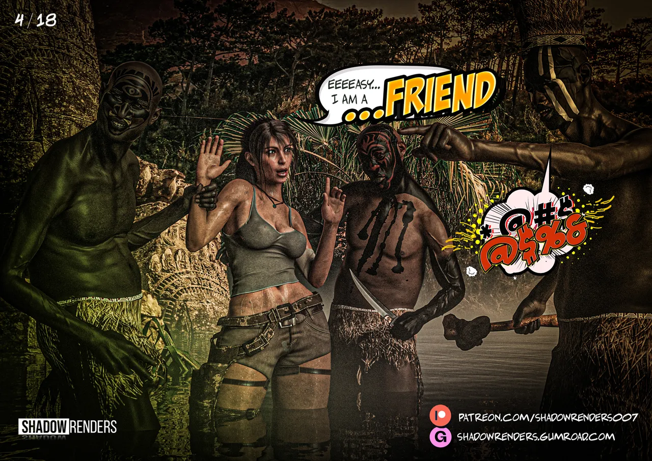 The Girl and the Lost Tribe porn comic picture 6