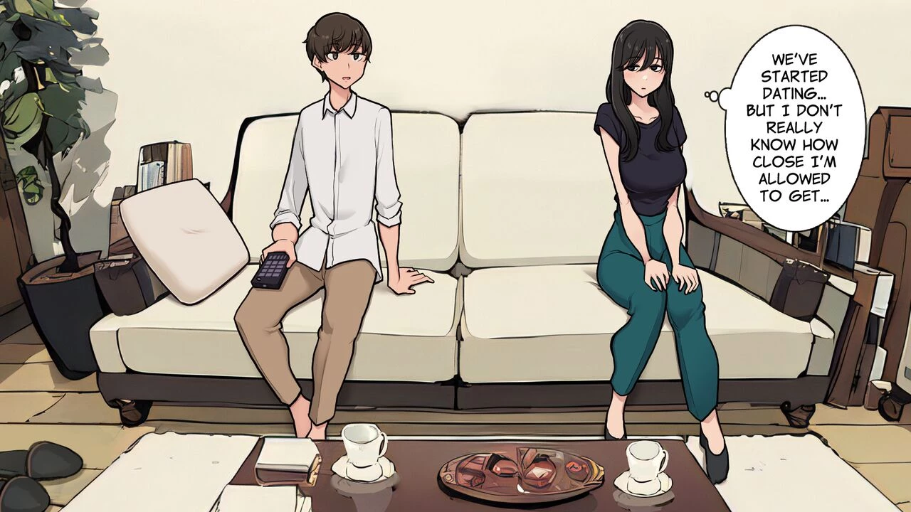 The Gloomy Woman Who Came to Hunger for Me Once We Started Dating | Tsukiai Hajimetara Meccha Karada o Motomemakutte kuru Downer-kei Onee-san porn comic picture 1