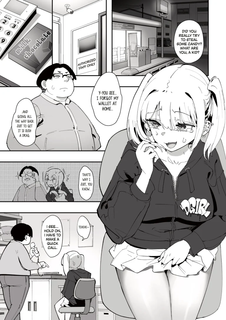 The Gyaru and the Clerk | Gyaru to Tenin porn comic picture 3