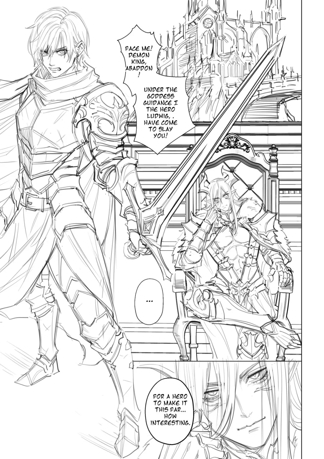 The Hero Fall porn comic picture 1