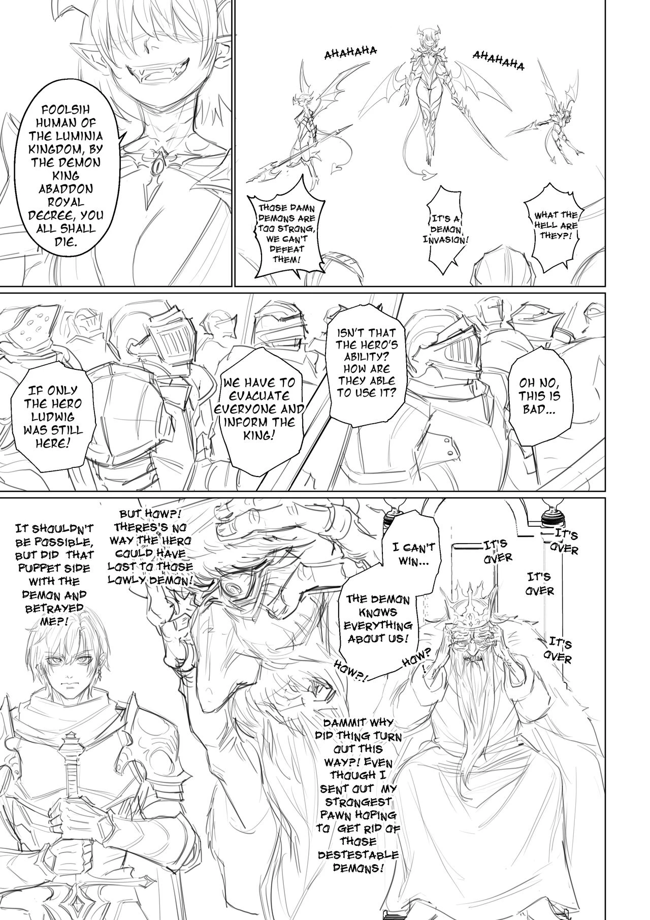 The Hero Fall porn comic picture 11