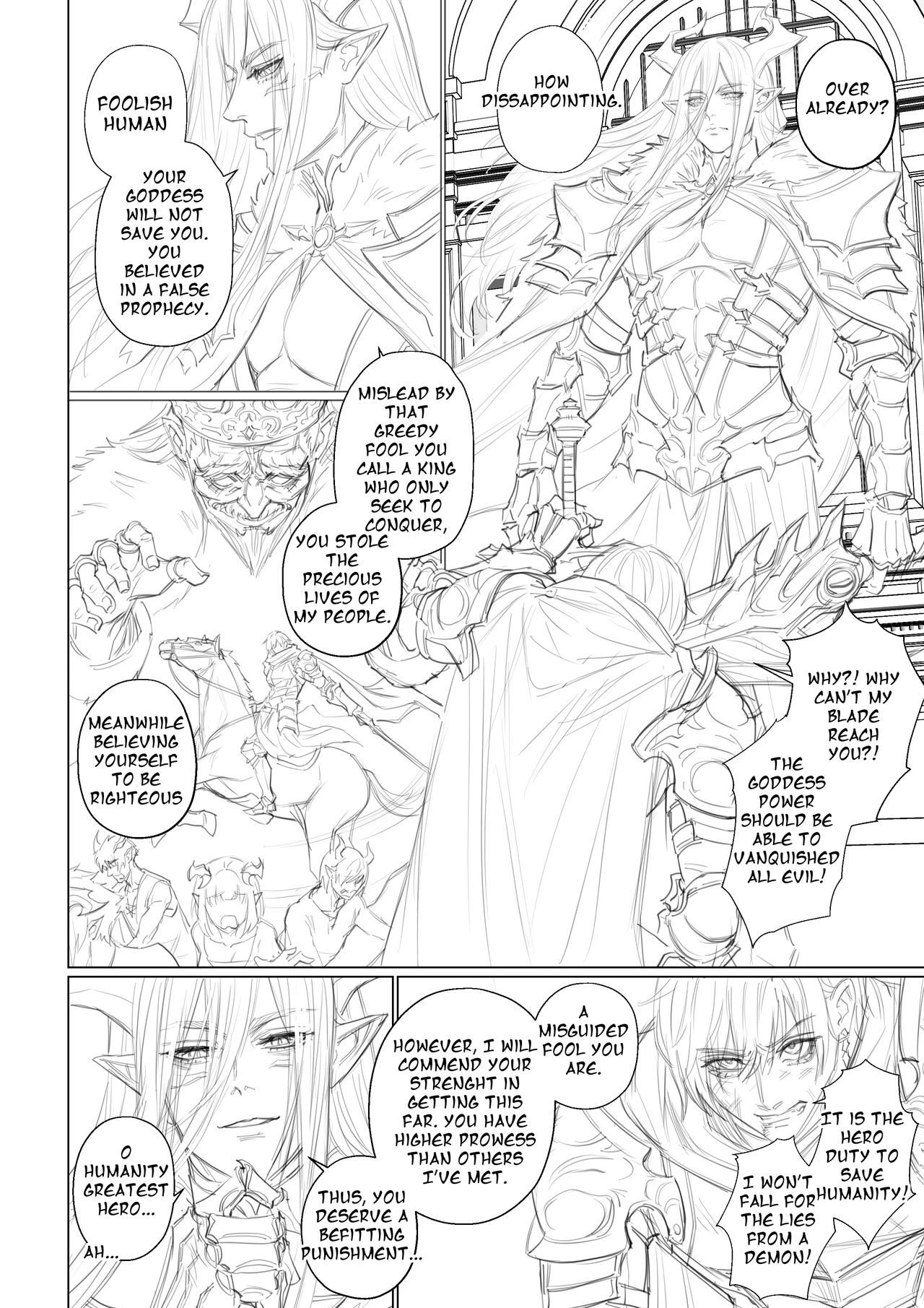 The Hero Fall porn comic picture 2