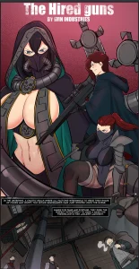 The Hired guns porn comic picture 1