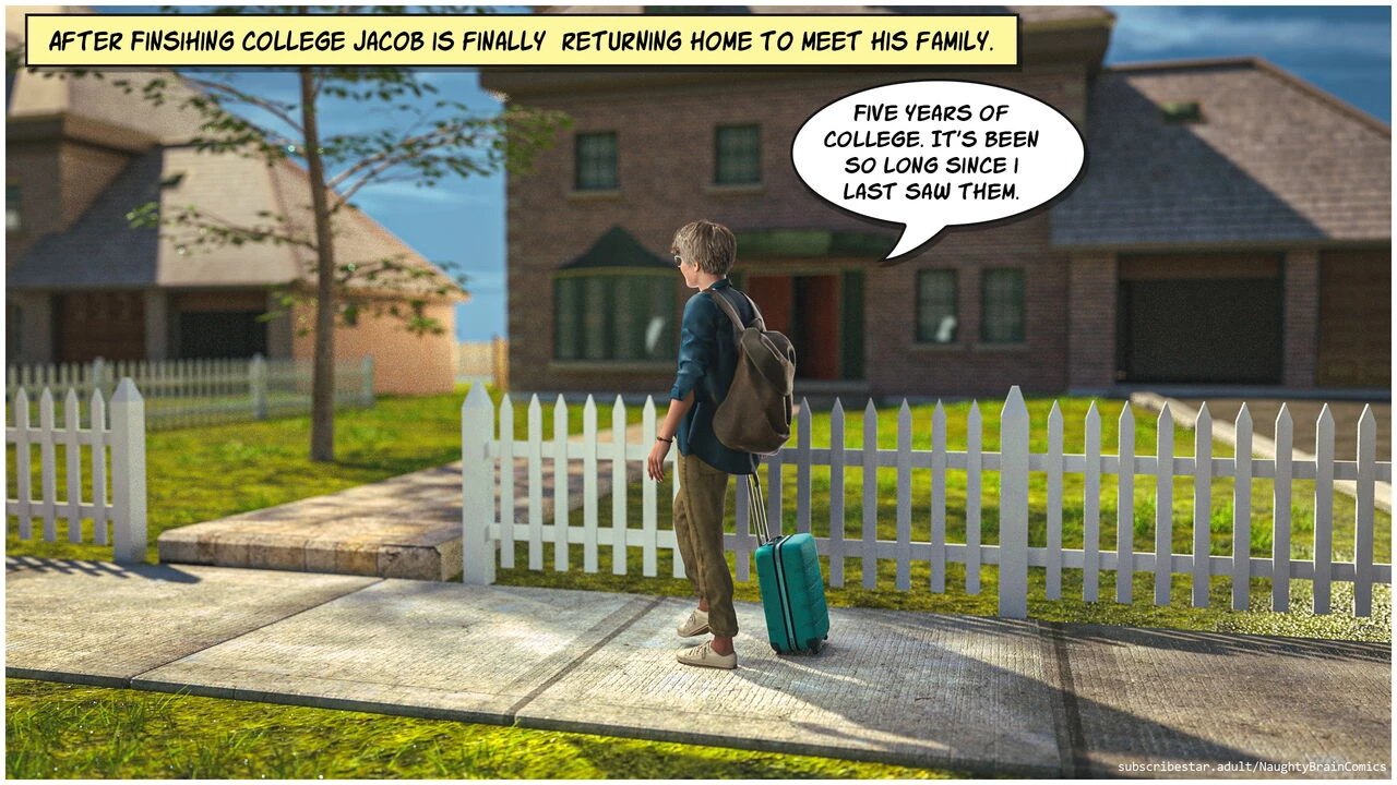 The Homecumming porn comic picture 2