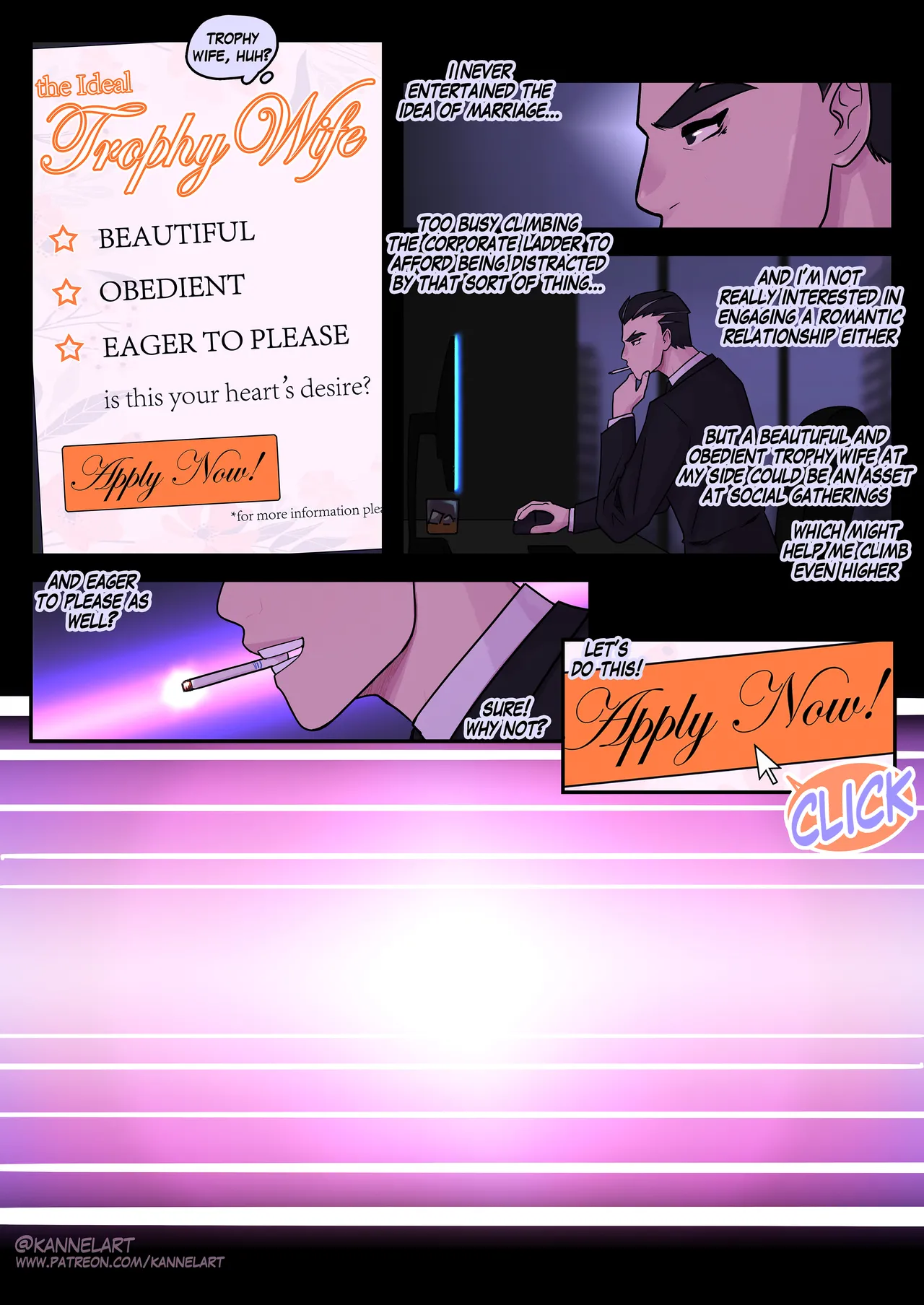 The Ideal Trophy Wife porn comic picture 4