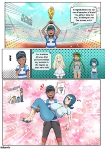 The Lady of the Alola Champion porn comic picture 1