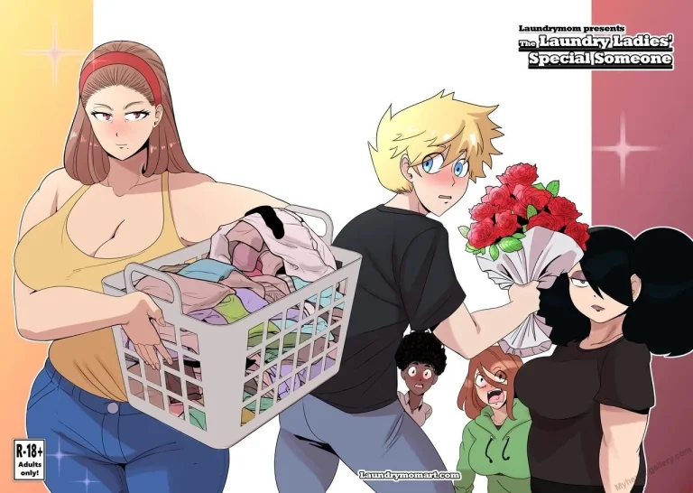 The Laundry Ladies' special someone porn comic picture 2