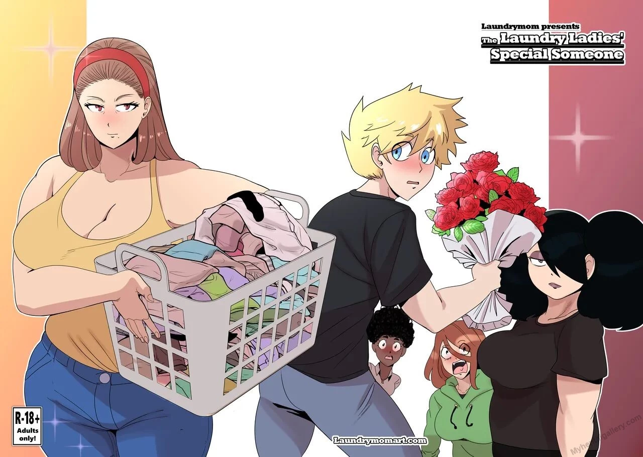 The Laundry Ladies' special someone porn comic picture 2