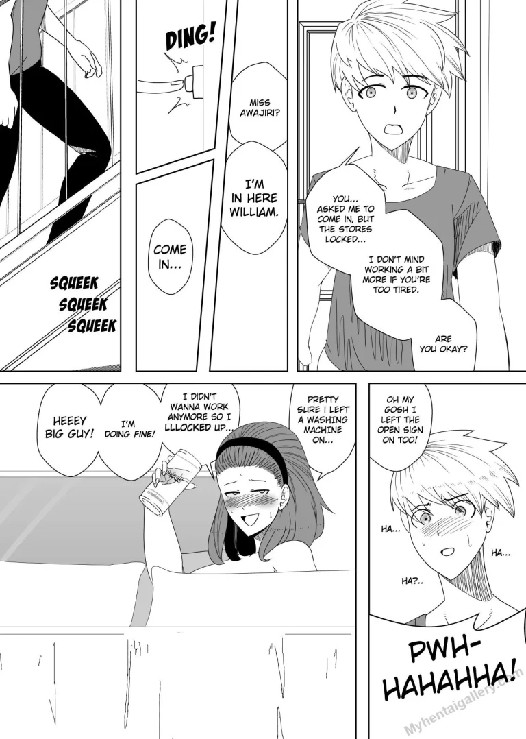 The Laundry Ladies' special someone porn comic picture 25