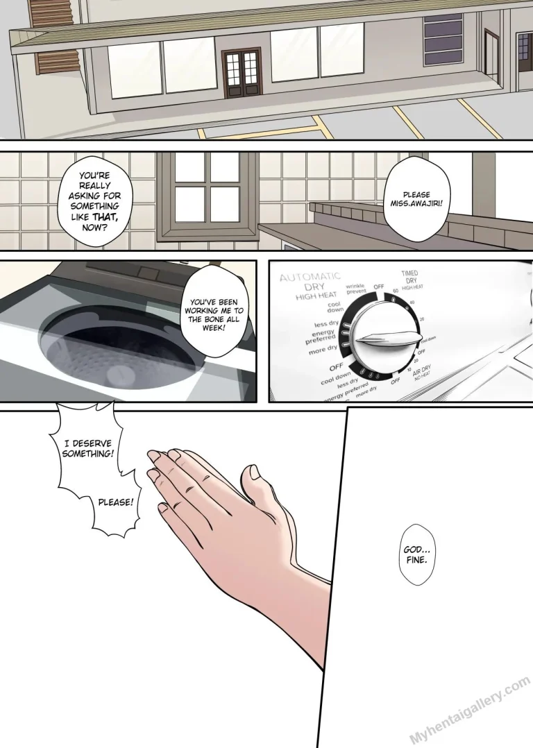 The Laundry Ladies' special someone porn comic picture 3