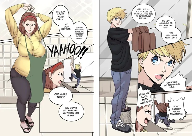The Laundry Ladies' special someone porn comic picture 4