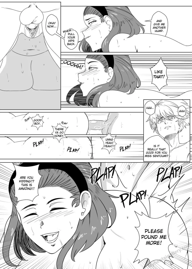 The Laundry Ladies' special someone porn comic picture 41