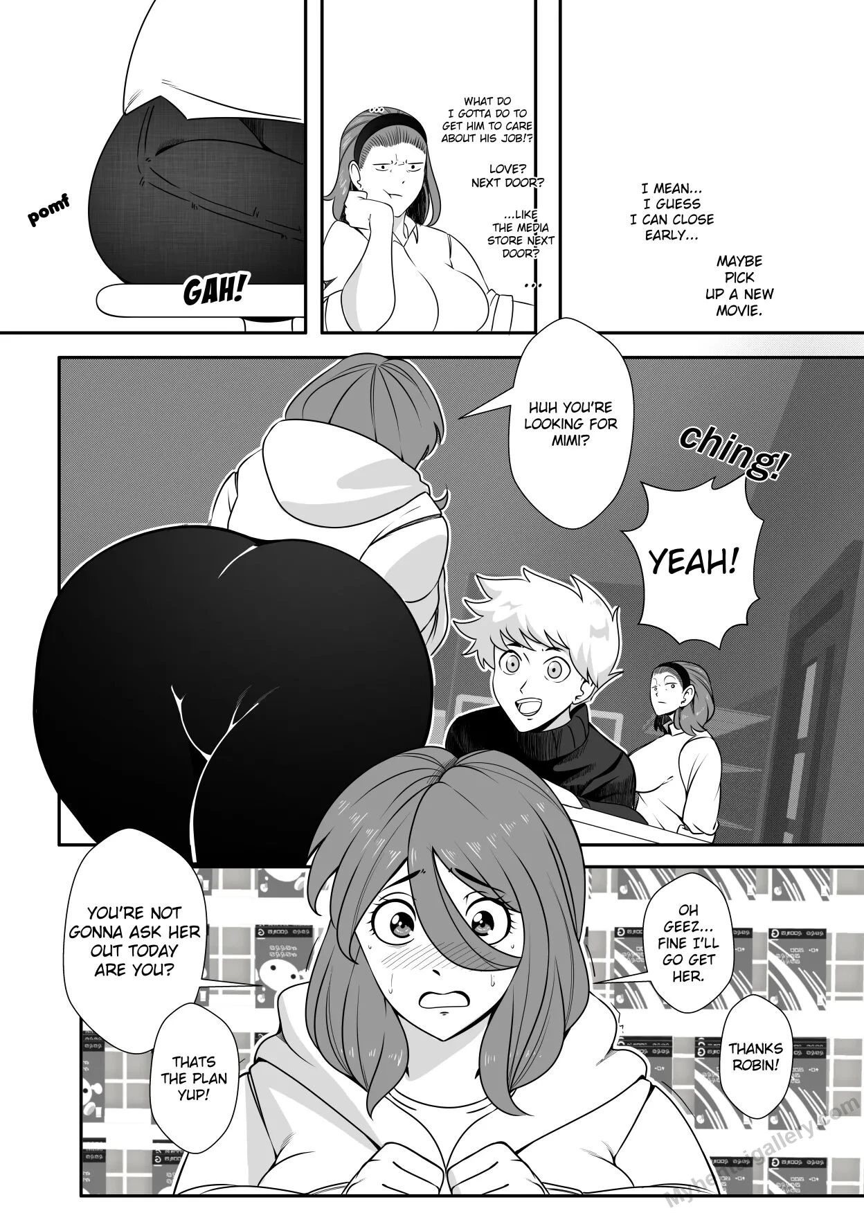 The Laundry Ladies' special someone porn comic picture 5