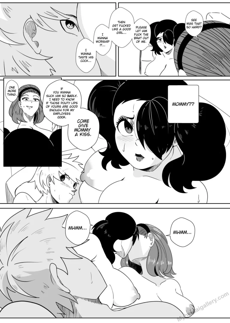 The Laundry Ladies' special someone porn comic picture 61