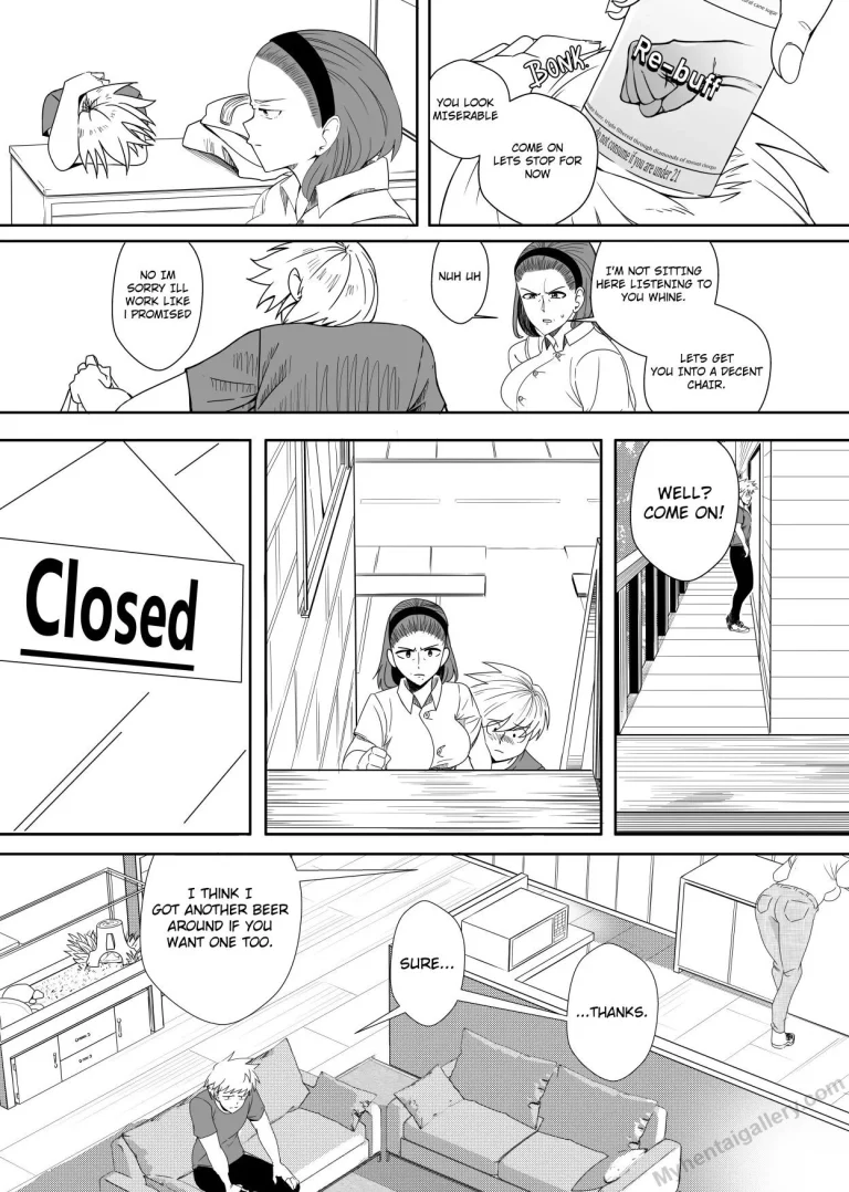 The Laundry Ladies' special someone porn comic picture 8