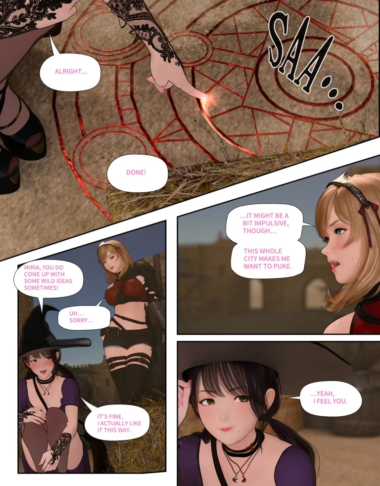 The Lily Praying For Light 6 porn comic picture 2