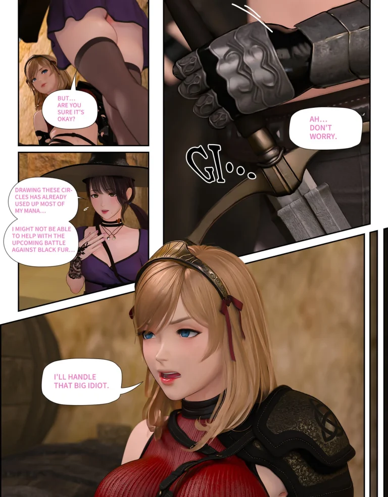 The Lily Praying For Light 6 porn comic picture 3