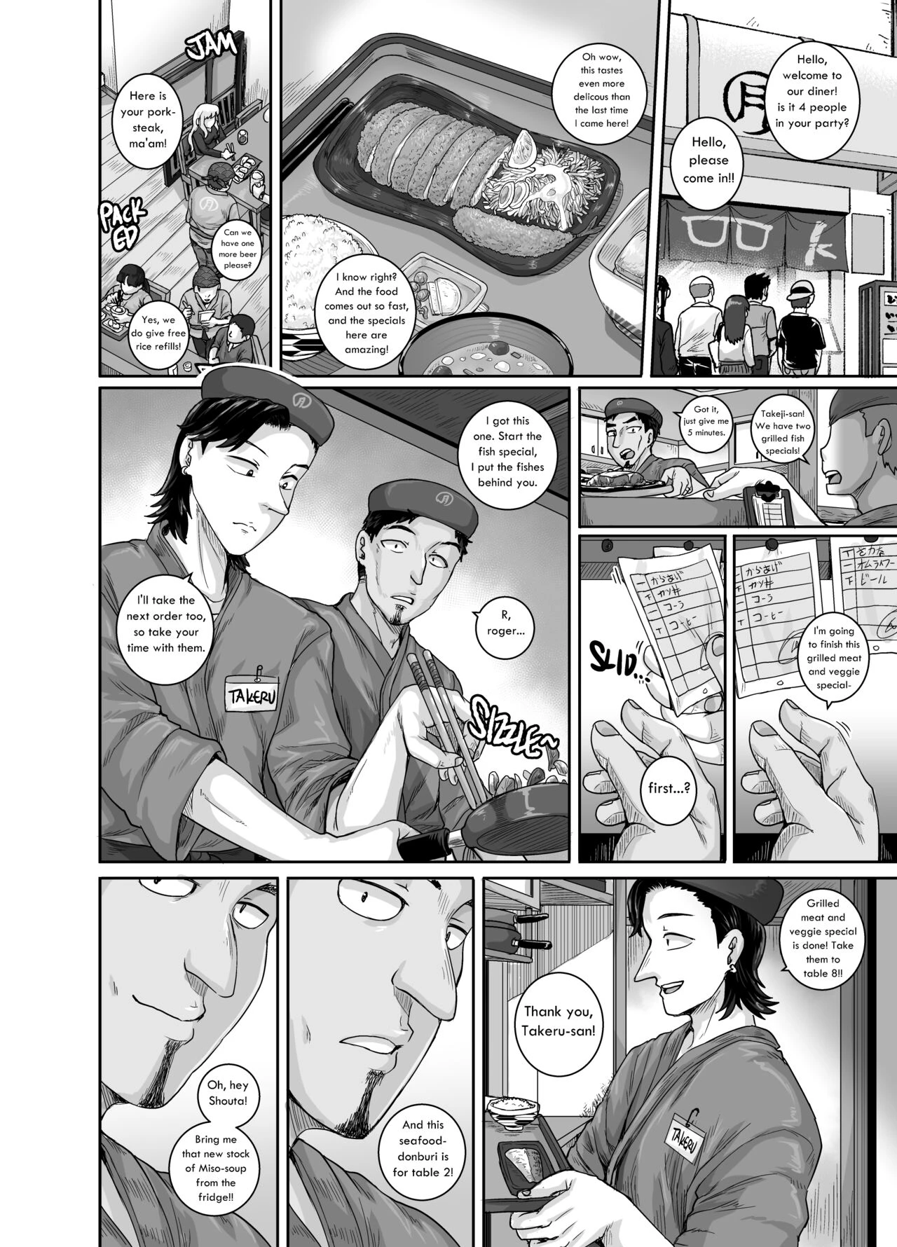 The Love-Hate Diner (NTR) | Aizou Shokudou porn comic picture 34