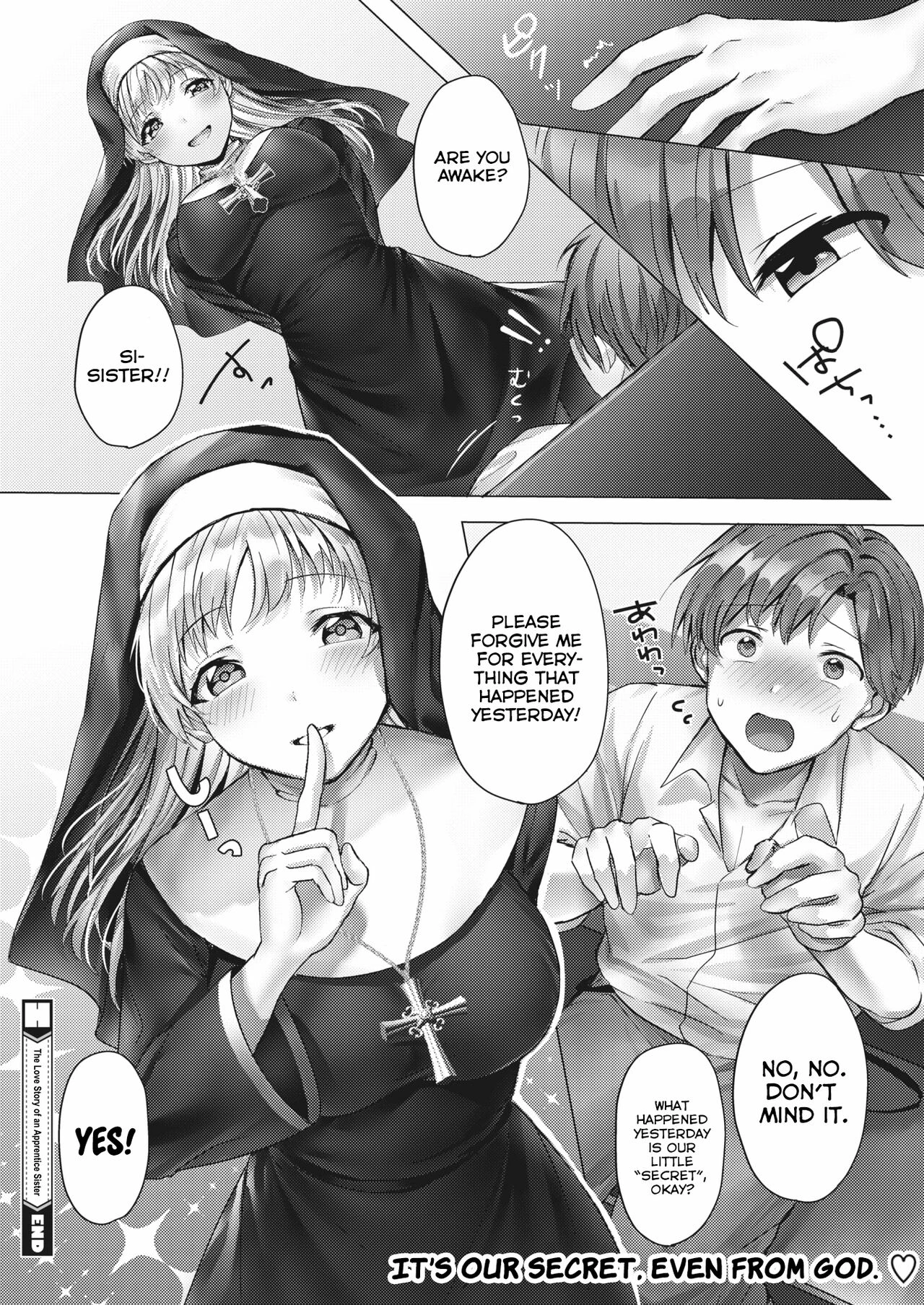 The Love Story of an Apprentice Sister | Minarai Sister no Koi Moyou porn comic picture 24