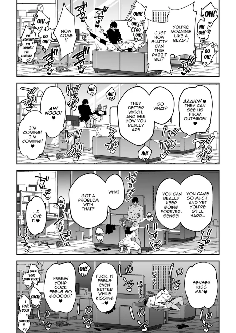 The Lustful Rabbit's Ration Acquirement Strategy | Yokujou Usagi no Shokuryou Choutatsu Sakusen porn comic picture 34