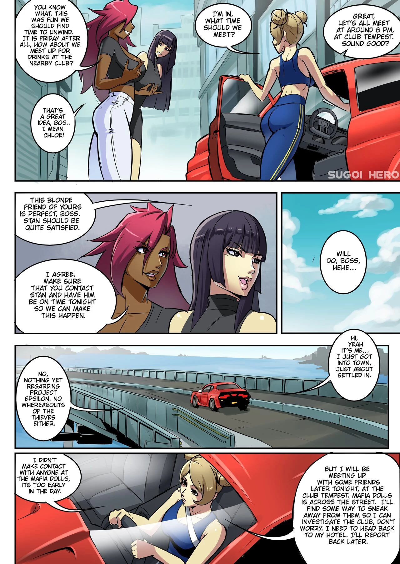The Mafia Dolls porn comic picture 11