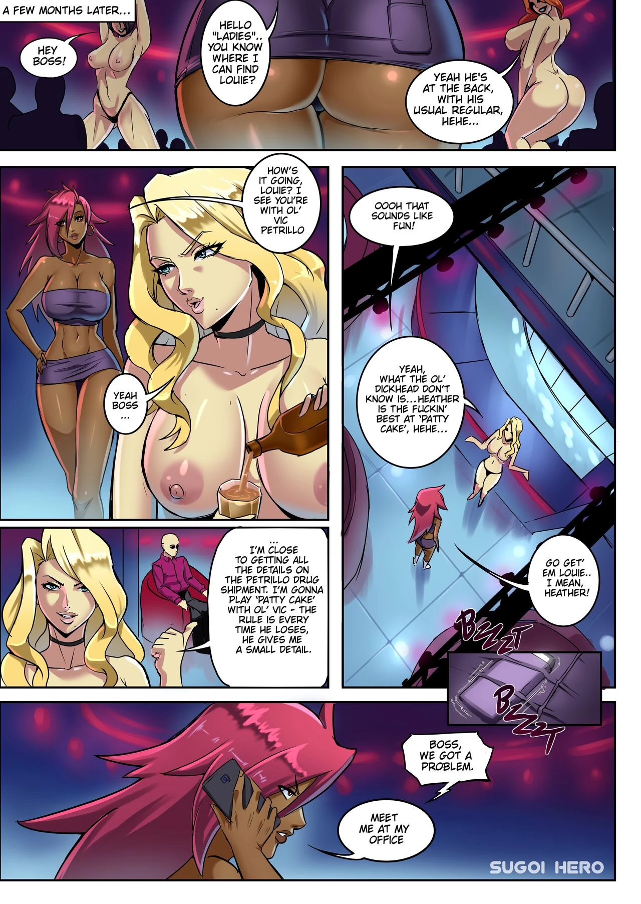 The Mafia Dolls porn comic picture 8