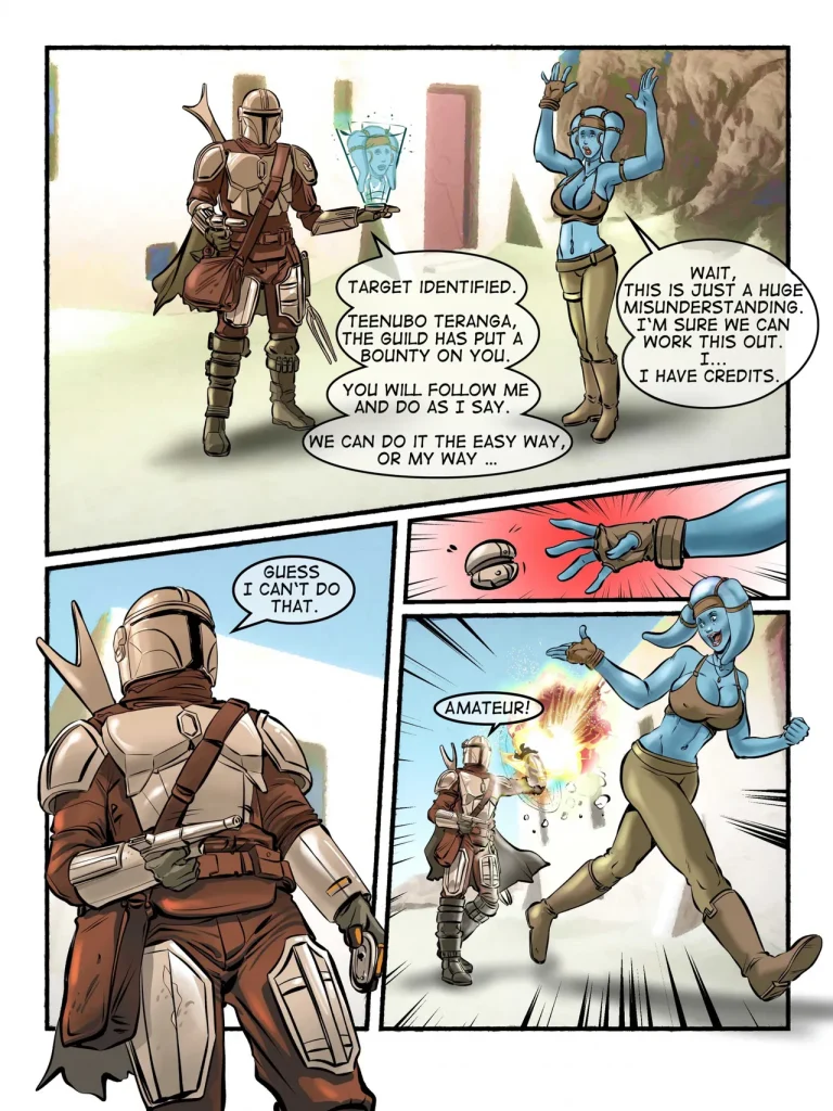 The Mandalorian - The Shrink Bounty porn comic picture 1
