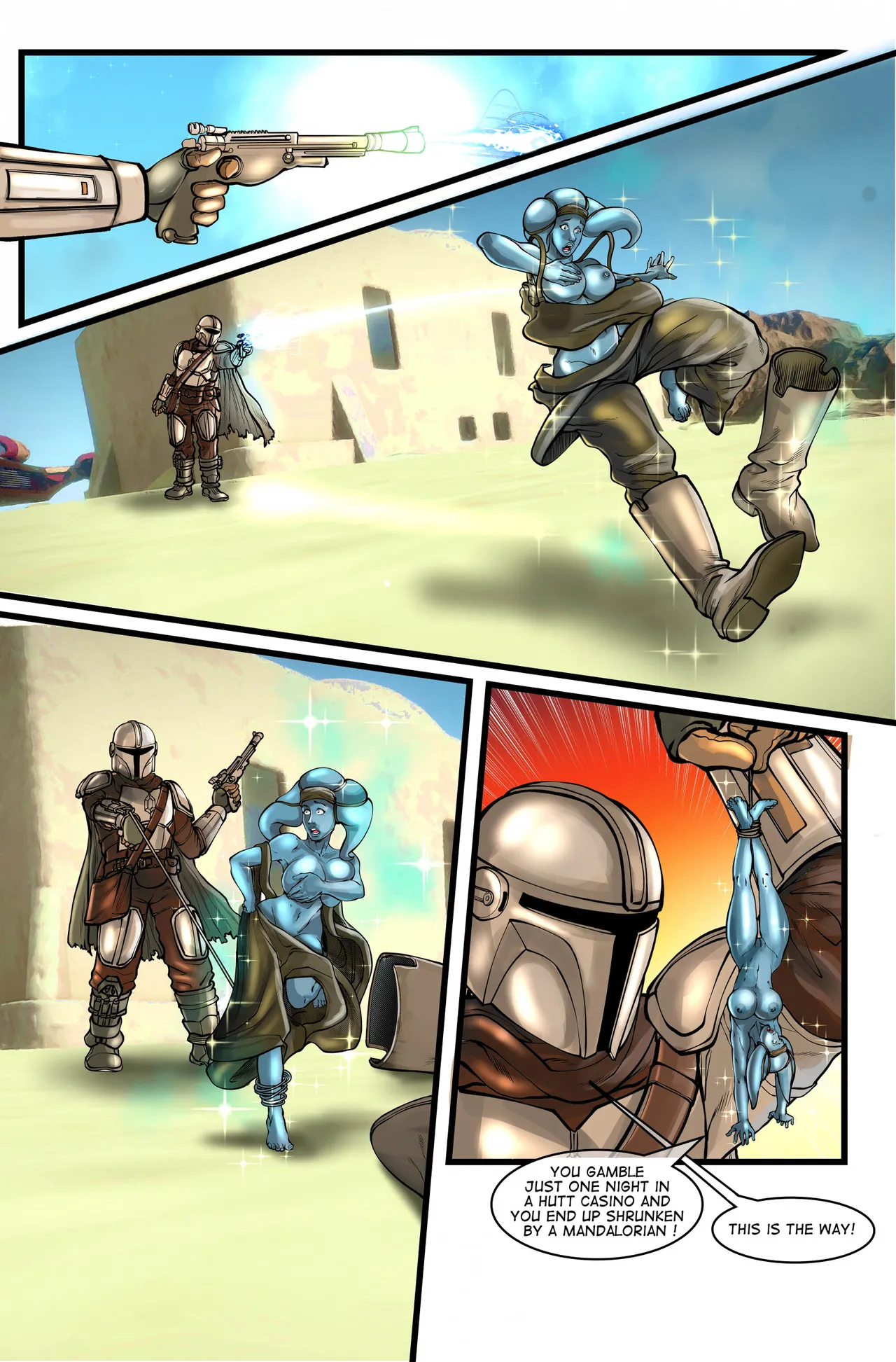 The Mandalorian - The Shrink Bounty porn comic picture 2