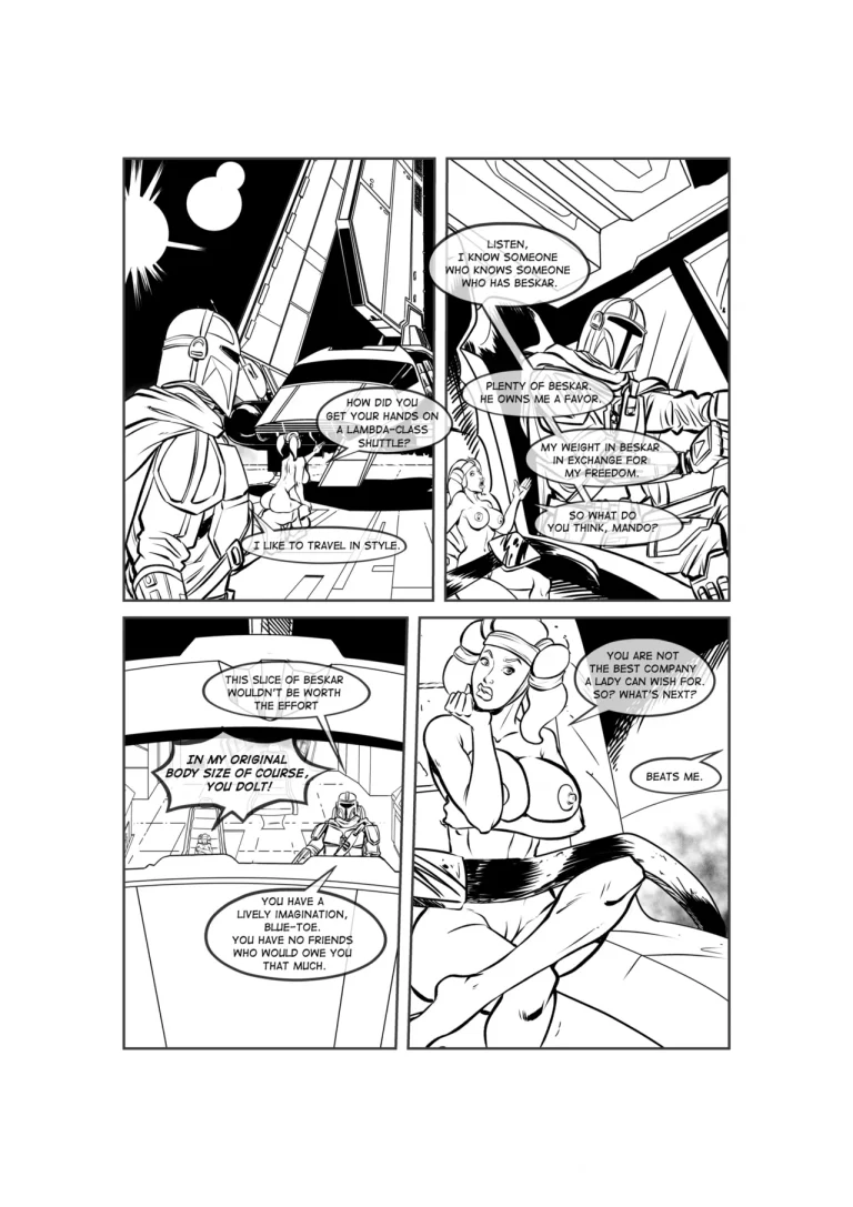 The Mandalorian - The Shrink Bounty porn comic picture 3