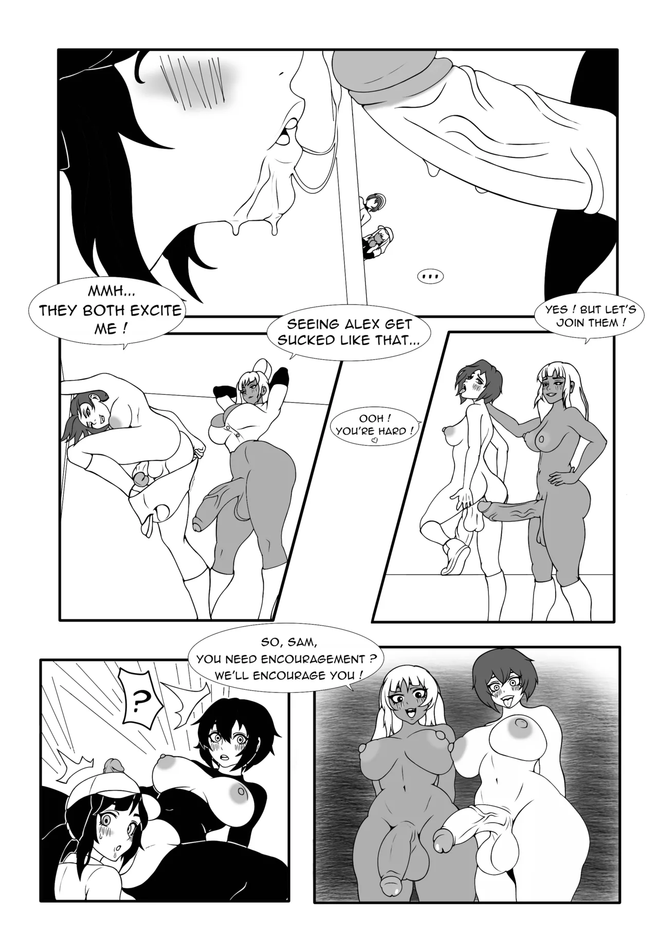 The match porn comic picture 4