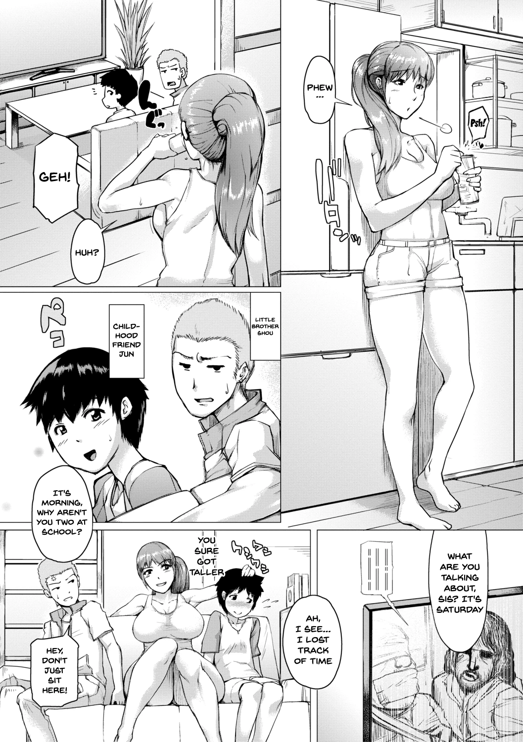 The Meat Wall Squeeze -With Thick Milf Bodies- | HIDA-SHIBORI -Monmon Muchi Oba Body- porn comic picture 171