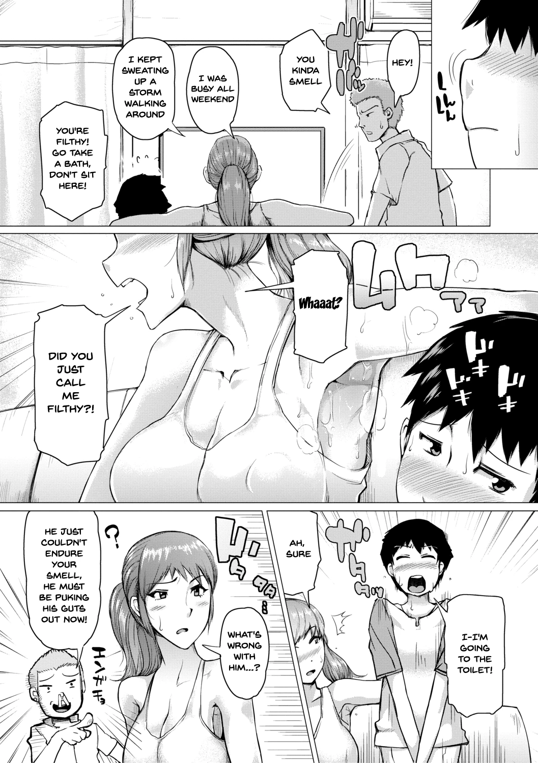 The Meat Wall Squeeze -With Thick Milf Bodies- | HIDA-SHIBORI -Monmon Muchi Oba Body- porn comic picture 172