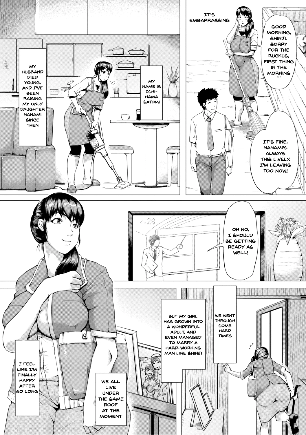 The Meat Wall Squeeze -With Thick Milf Bodies- | HIDA-SHIBORI -Monmon Muchi Oba Body- porn comic picture 30