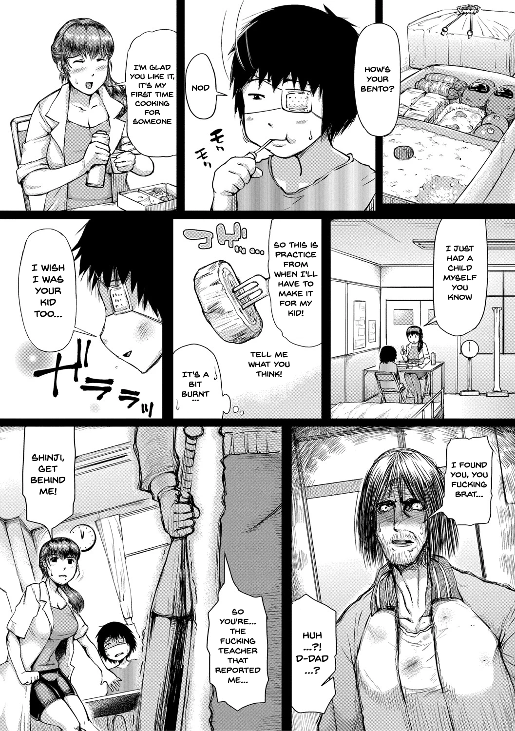 The Meat Wall Squeeze -With Thick Milf Bodies- | HIDA-SHIBORI -Monmon Muchi Oba Body- porn comic picture 88