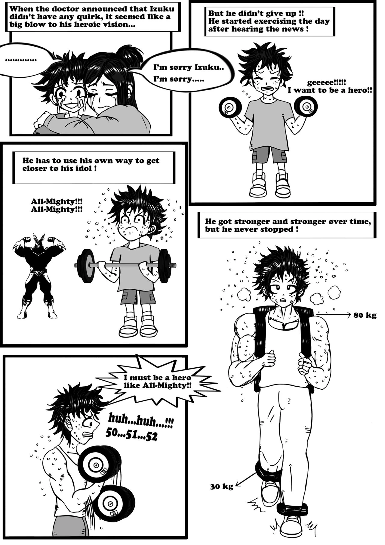The Melancholy of Midoriya porn comic picture 1