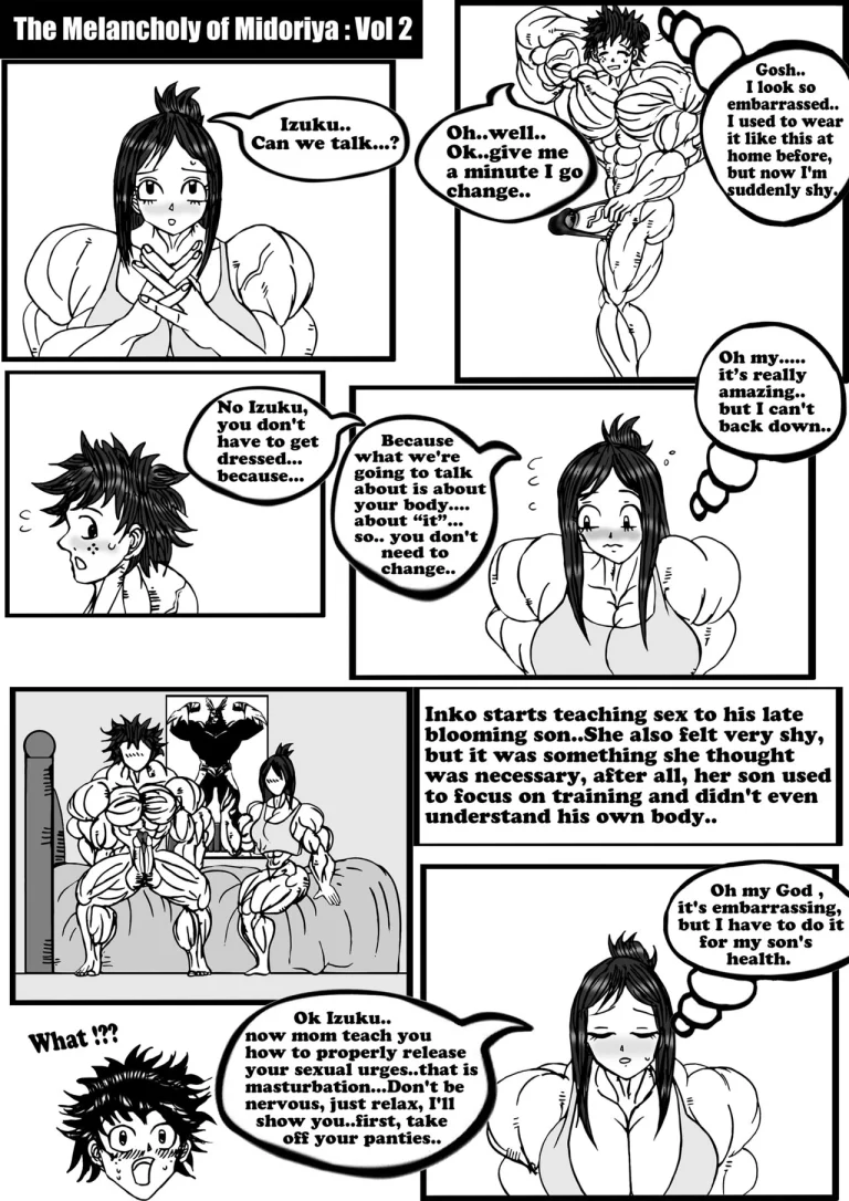 The Melancholy of Midoriya porn comic picture 18