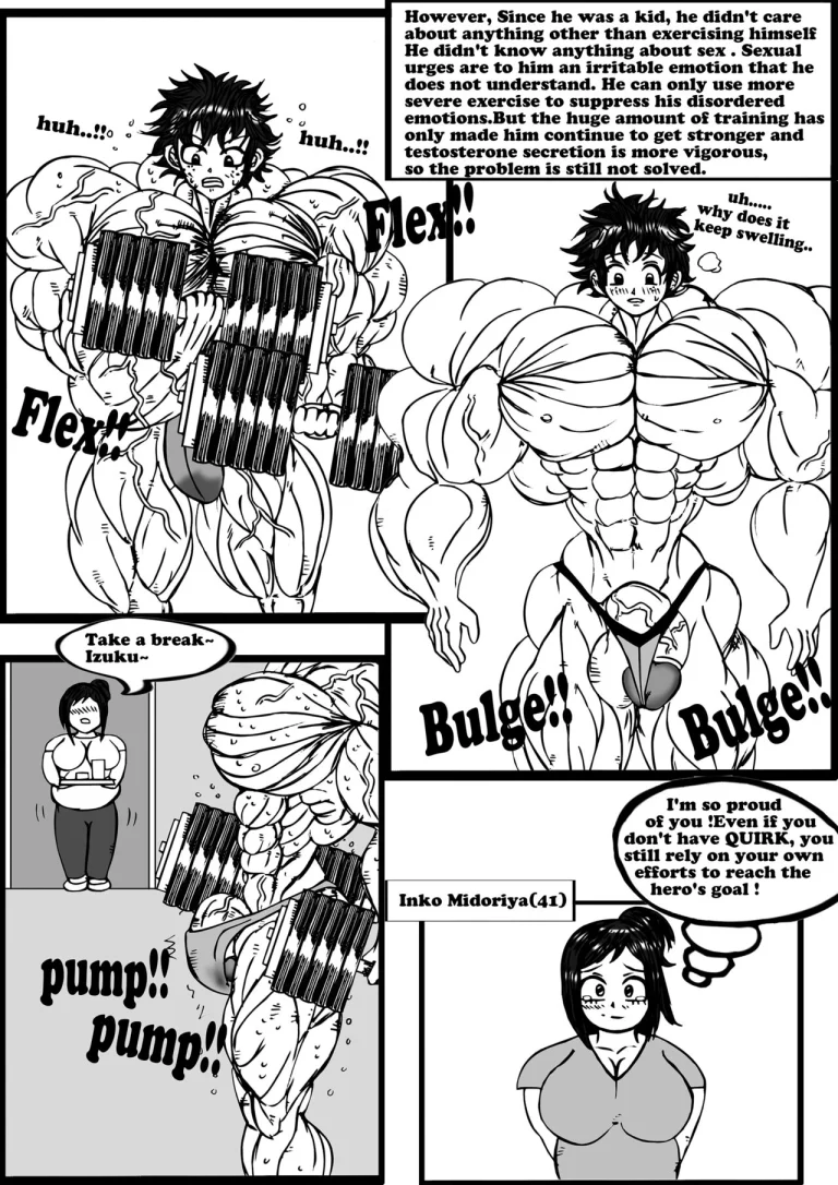 The Melancholy of Midoriya porn comic picture 5