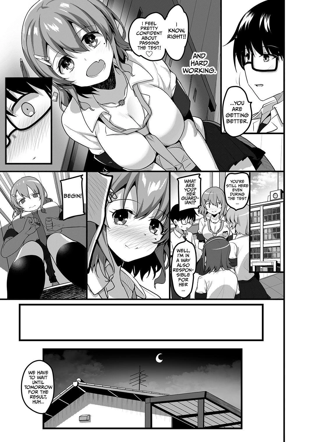 The Melty Summer of a Runaway Gal and a Virgin Guy | Futari no Ouchi Iede Musume to Doutei-kun no Torokeru Natsu porn comic picture 14