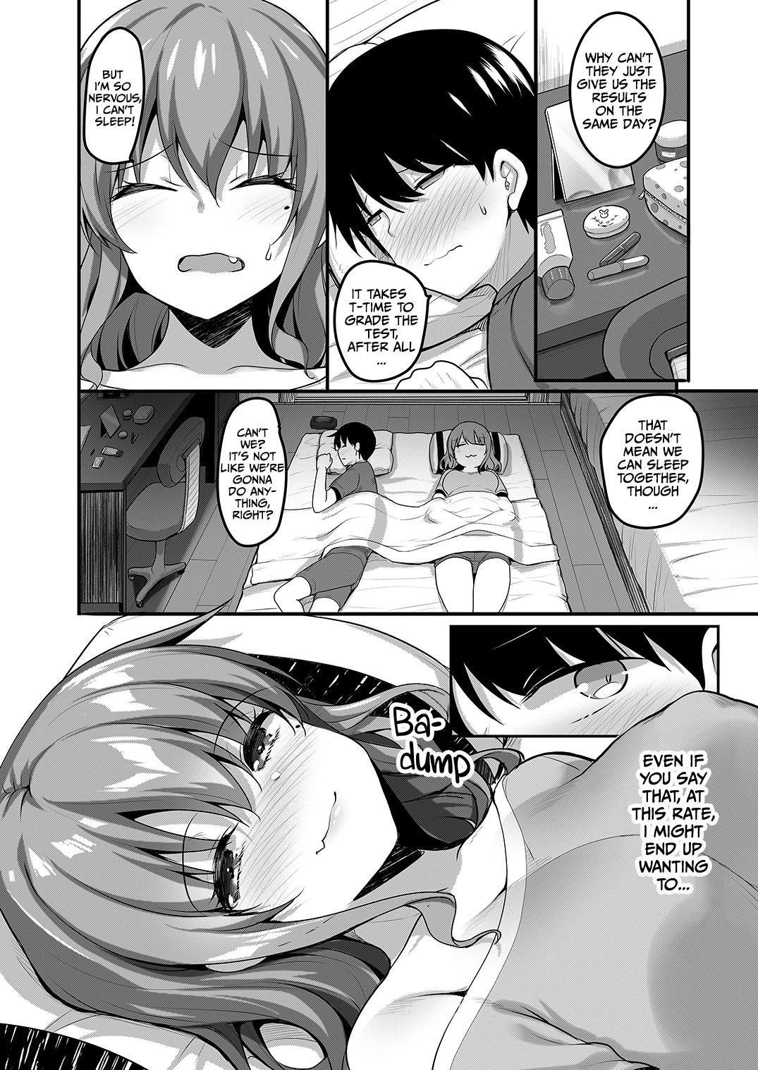 The Melty Summer of a Runaway Gal and a Virgin Guy | Futari no Ouchi Iede Musume to Doutei-kun no Torokeru Natsu porn comic picture 15
