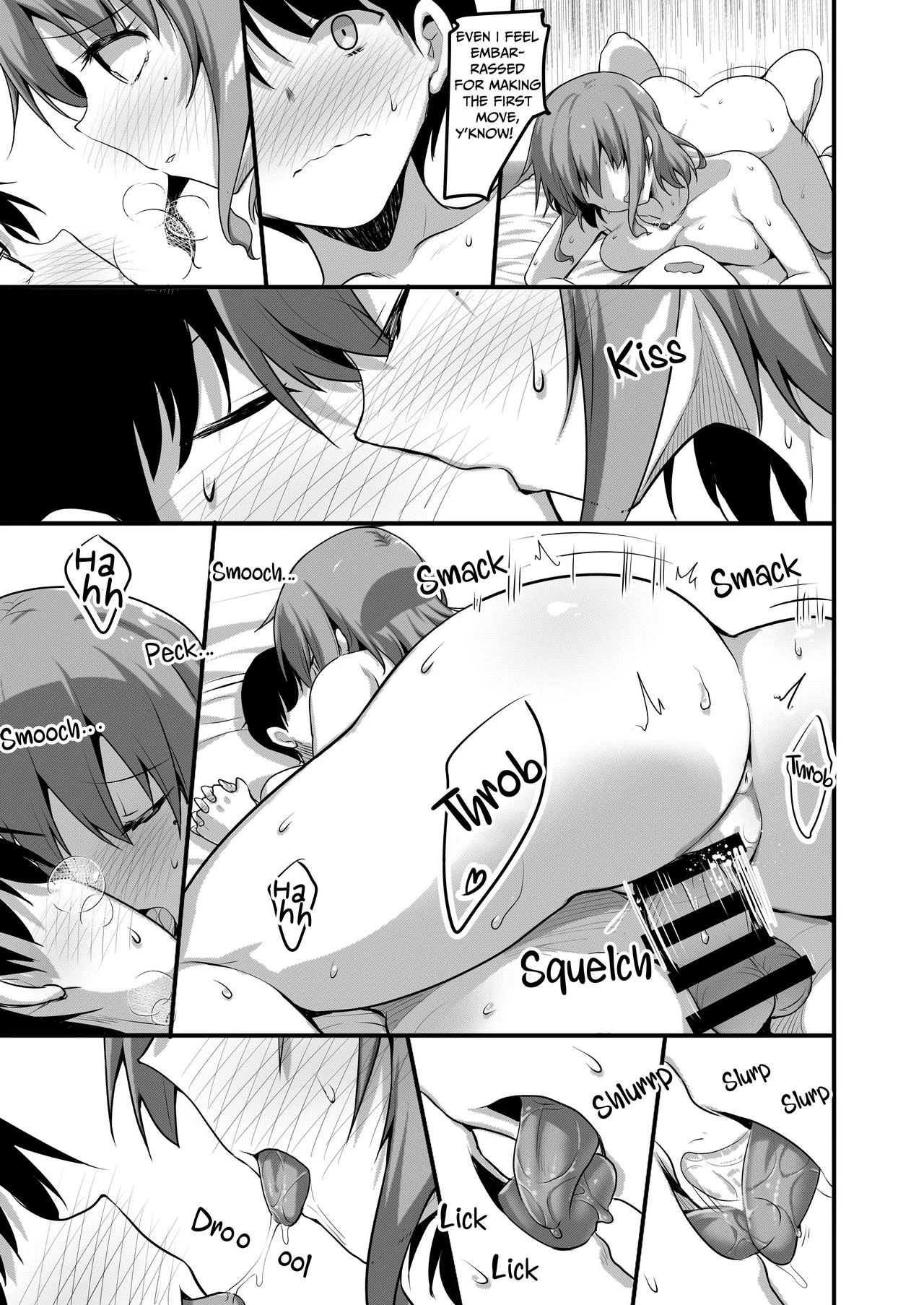 The Melty Summer of a Runaway Gal and a Virgin Guy | Futari no Ouchi Iede Musume to Doutei-kun no Torokeru Natsu porn comic picture 28