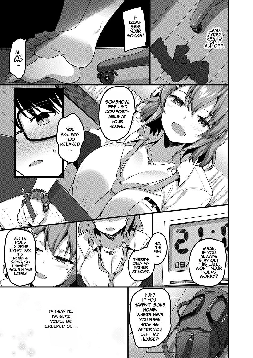 The Melty Summer of a Runaway Gal and a Virgin Guy | Futari no Ouchi Iede Musume to Doutei-kun no Torokeru Natsu porn comic picture 8