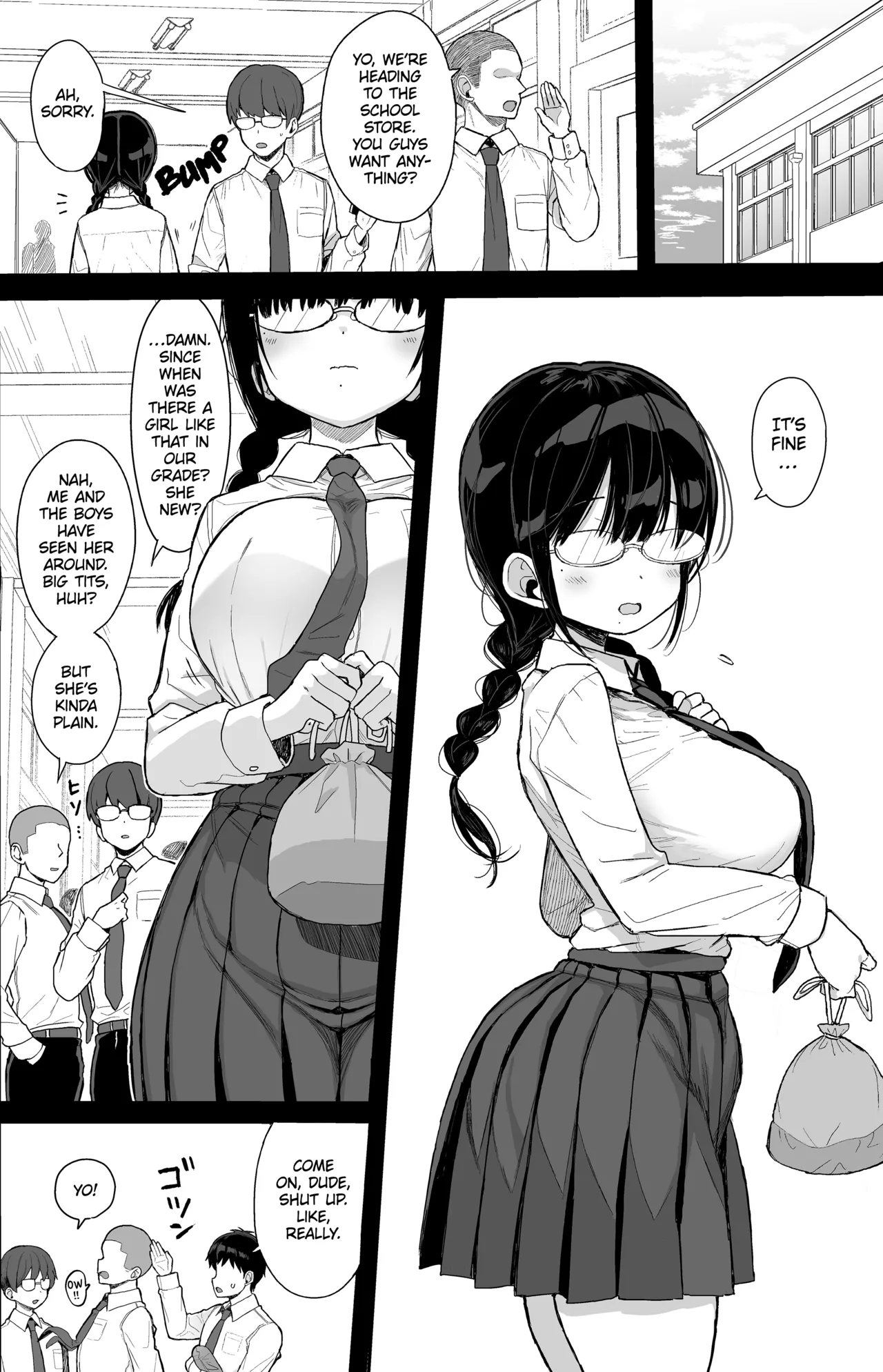 The Mild-Mannered Girlfriend Who Can't Resist | Hikaeme Kanojo Wa Kobamenai porn comic picture 3