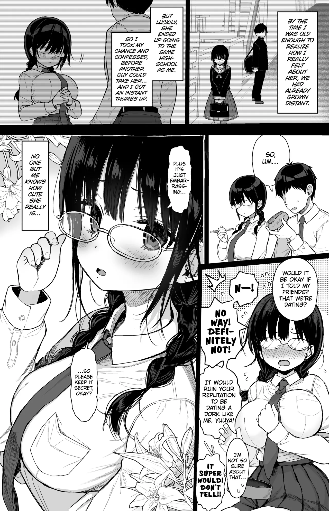 The Mild-Mannered Girlfriend Who Can't Resist | Hikaeme Kanojo Wa Kobamenai porn comic picture 5