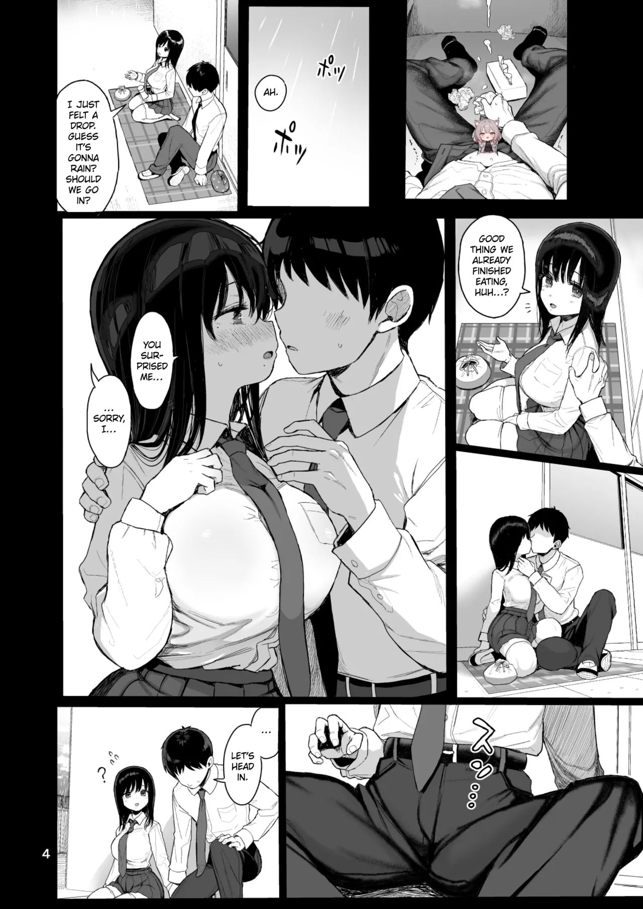 The Mild-Mannered Girlfriend Who Can't Resist | Hikaeme Kanojo Wa Kobamenai porn comic picture 71