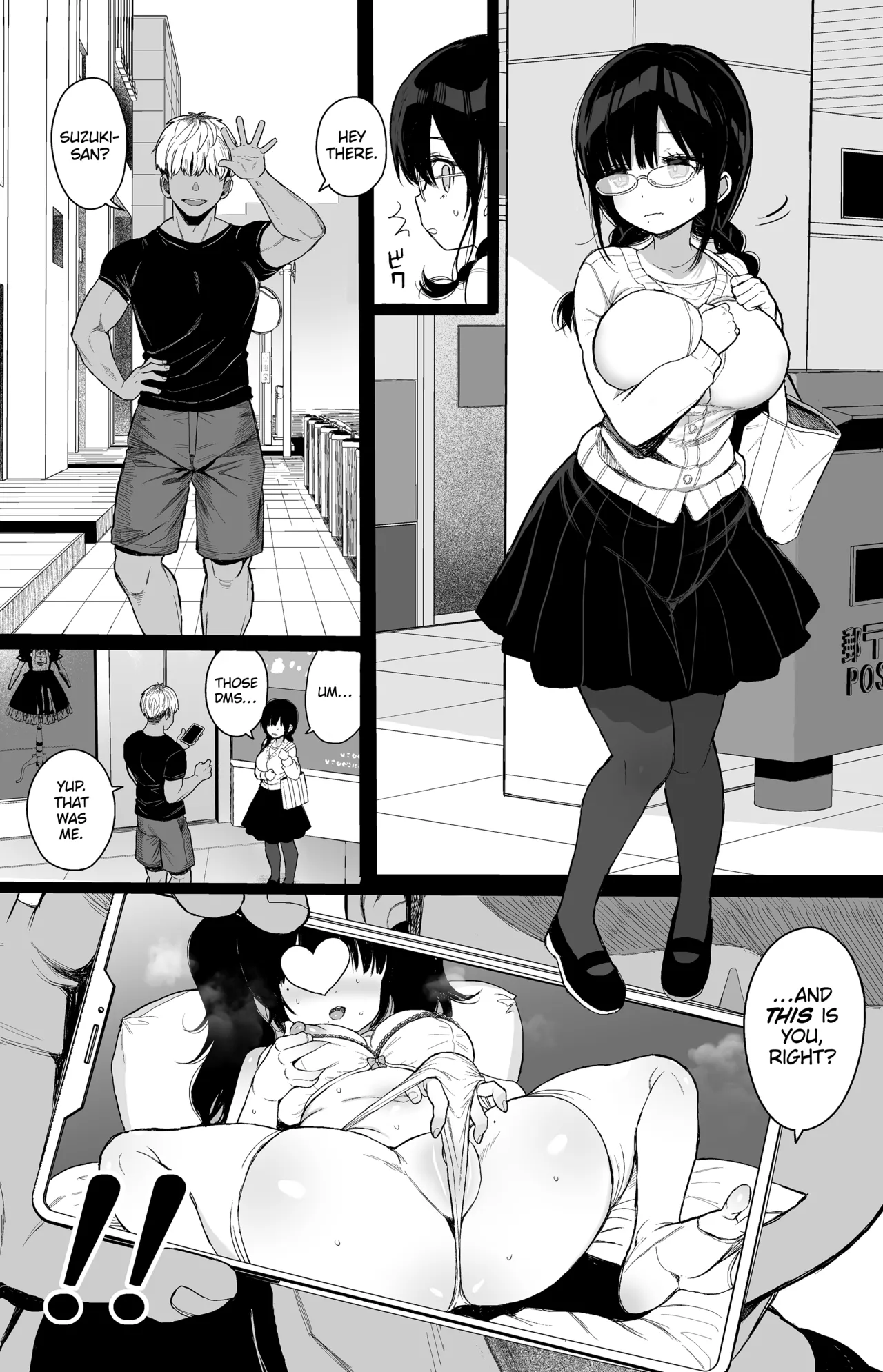 The Mild-Mannered Girlfriend Who Can't Resist | Hikaeme Kanojo Wa Kobamenai porn comic picture 8