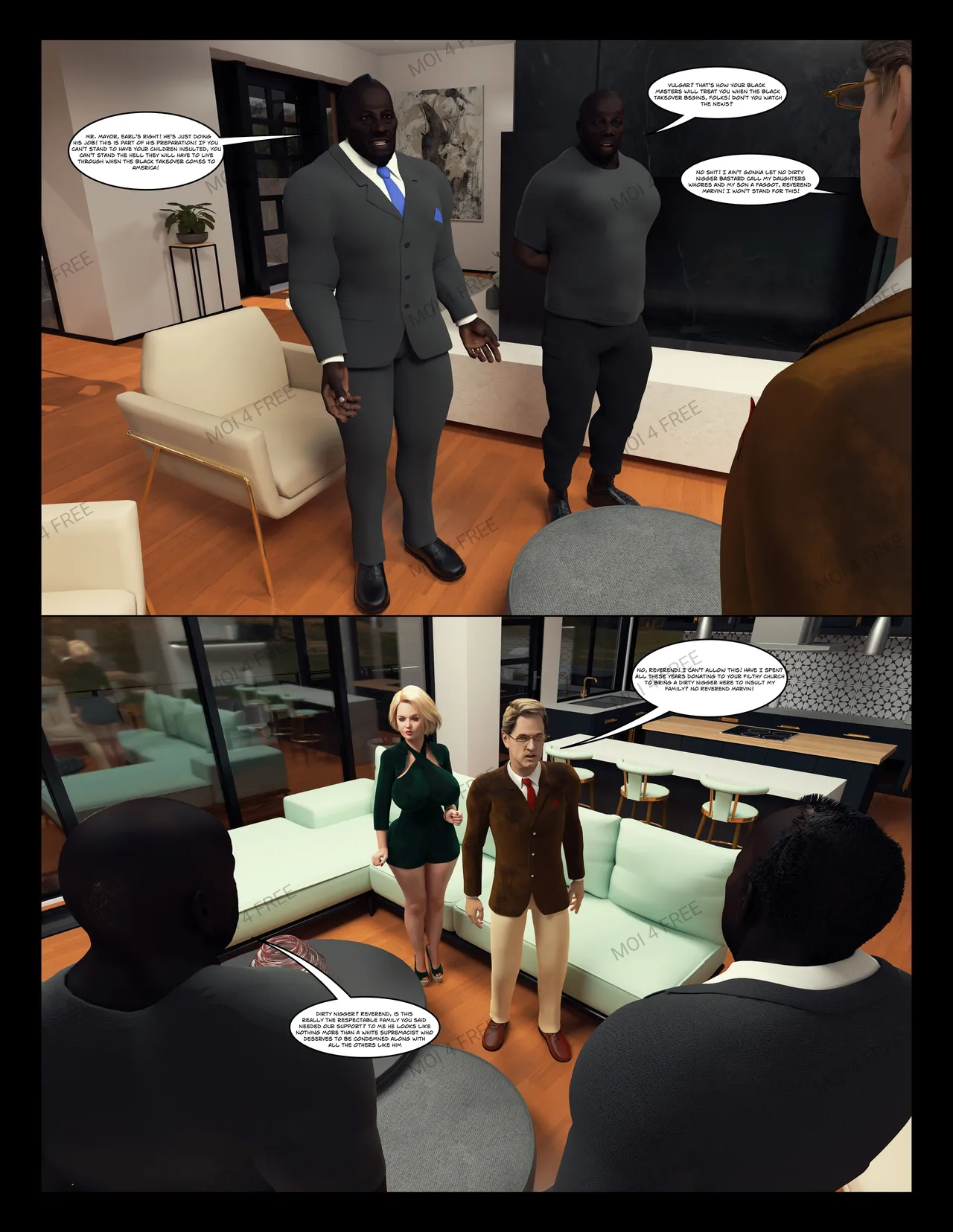 The Millers- Black Takeover porn comic picture 11