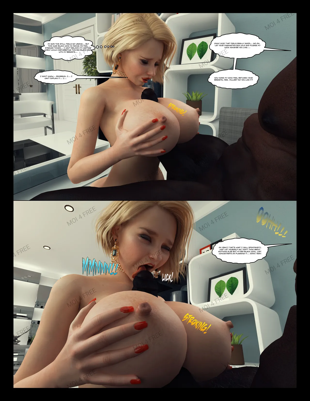 The Millers- Black Takeover porn comic picture 28