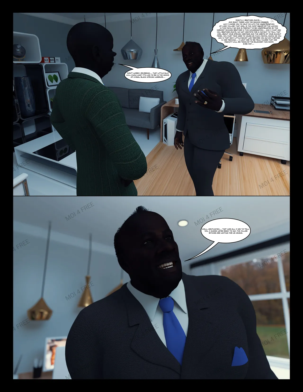 The Millers- Black Takeover porn comic picture 56