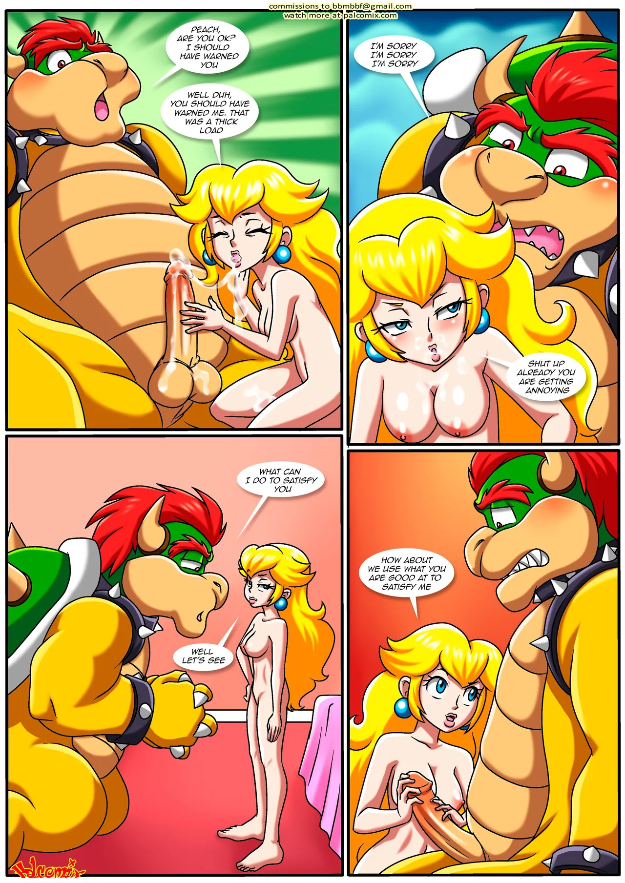The Mushroom Kingdom Secret porn comic picture 10